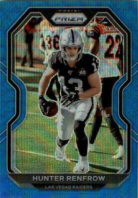 Hunter Renfrow [Blue Wave] #134