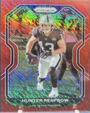 Hunter Renfrow [Red Shimmer] #134