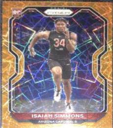 Isaiah Simmons [Orange Lazer] #323