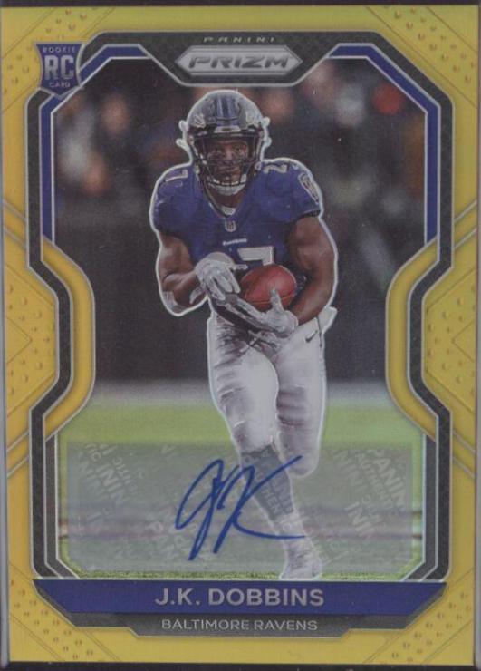 J. K. Dobbins [Autograph Gold] #379