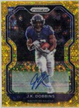 J. K. Dobbins [Autograph No Huddle Gold] #379