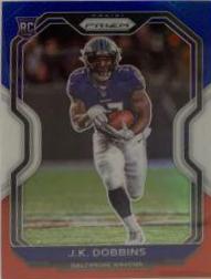 J.K. Dobbins [Red White and Blue] #379