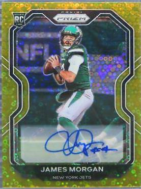 James Morgan [Autograph No Huddle Gold] #356