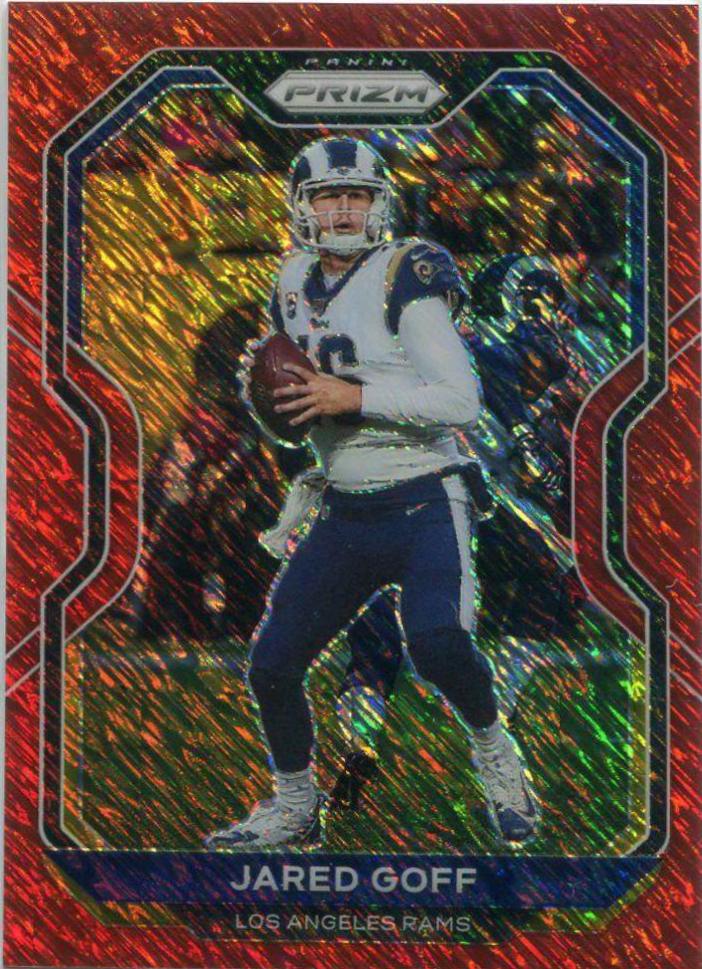 Jared Goff [Red Shimmer] #275