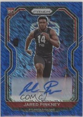 Jared Pinkney [Autograph Blue Shimmer] #348
