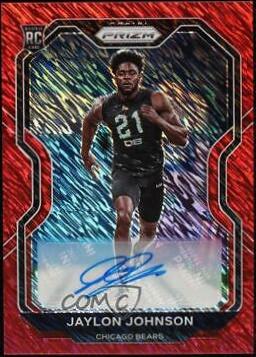 Jaylon Johnson [Autograph Red Shimmer] #306