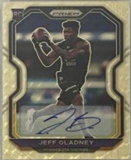 Jeff Gladney [Autograph Gold Vinyl] #399