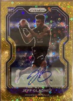 Jeff Gladney [Autograph Gold] #399
