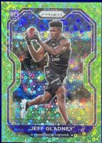 Jeff Gladney [No Huddle Neon Green] #399