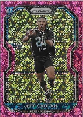 Jeff Okudah [No Huddle Pink] #359