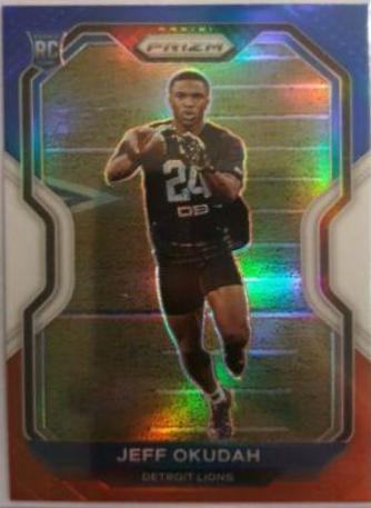 Jeff Okudah [Red White and Blue] #359