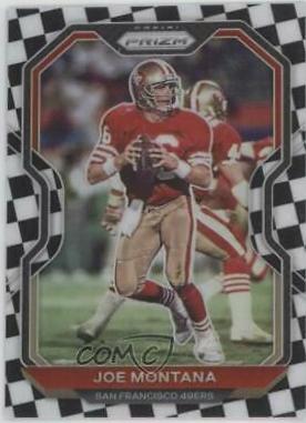 Joe Montana [Black and White Checker] #290