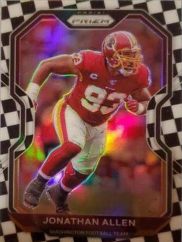 Jonathan Allen [Black and White Checker] #183