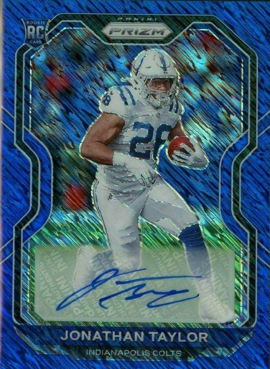 Jonathan Taylor [Autograph Blue Shimmer] #332
