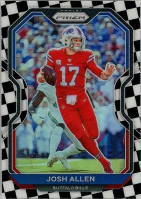 Josh Allen [Black and White Checker] #1