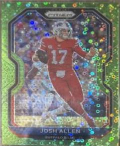 Josh Allen [No Huddle Neon Green] #1