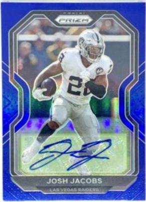 Josh Jacobs [Autograph Blue] #130