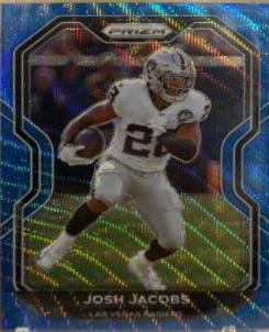 Josh Jacobs [Blue Wave] #130