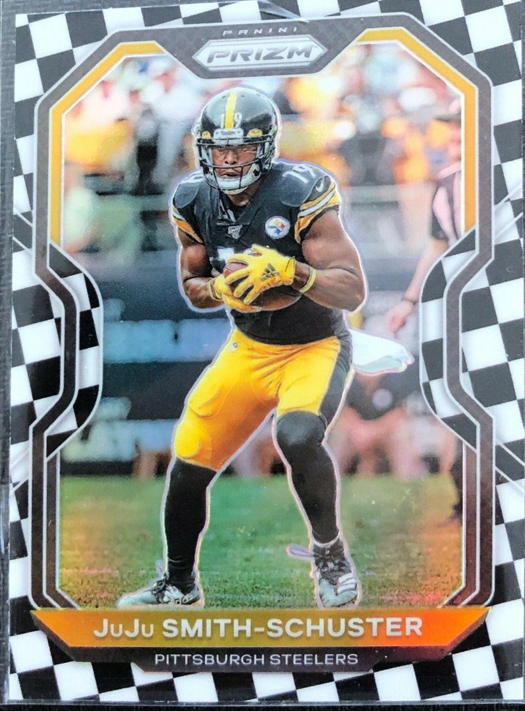 JuJu Smith Schuster [Black and White Checker] #66