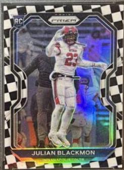 Julian Blackmon [Black and White Checker] #330