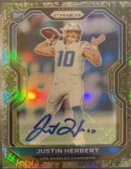 Justin Herbert [Autograph Camo] #325