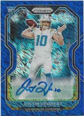 Justin Herbert [Blue Shimmer] #325