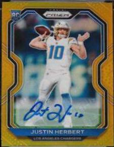 Justin Herbert [Gold] #325
