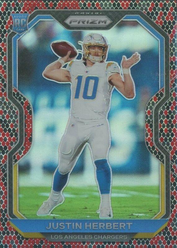 Justin Herbert [Snakeskin Prizm] #325