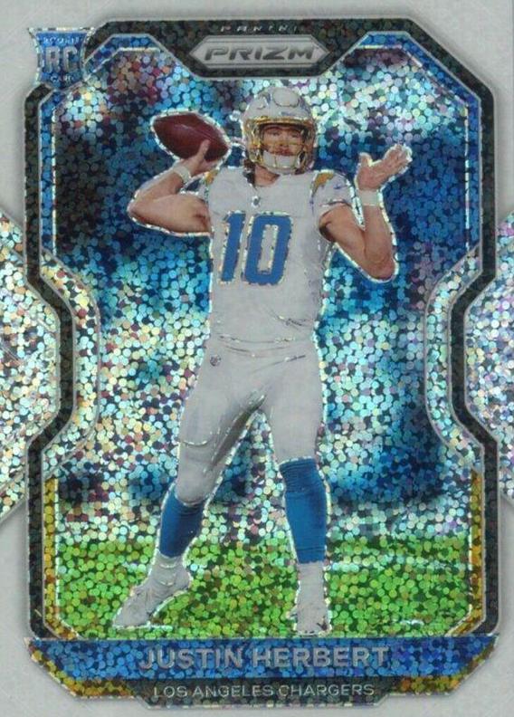 Justin Herbert [White Sparkle] #325