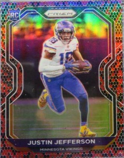 Justin Jefferson [Snakeskin Prizm] #398