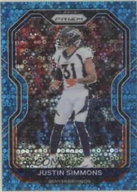 Justin Simmons [No Huddle Blue] #118