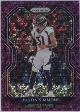Justin Simmons [No Huddle Purple] #118