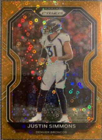 Justin Simmons [Orange Disco] #118