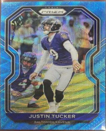 Justin Tucker [Blue Wave] #44
