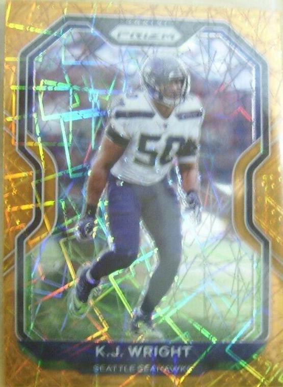 K.J. Wright [Orange Lazer] #297