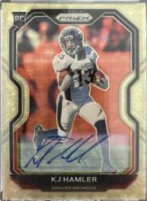 KJ Hamler [Autograph Gold Vinyl] #315