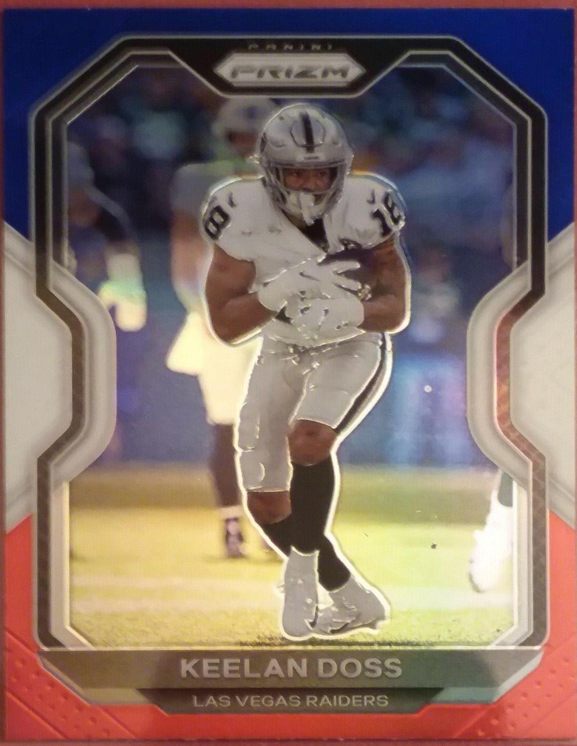 Keelan Doss [Red White and Blue] #137