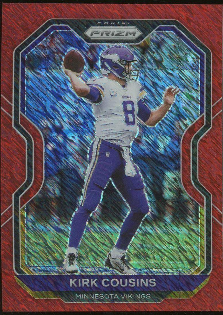 Kirk Cousins [Red Shimmer] #215