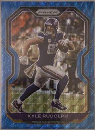 Kyle Rudolph [Blue Shimmer] #217