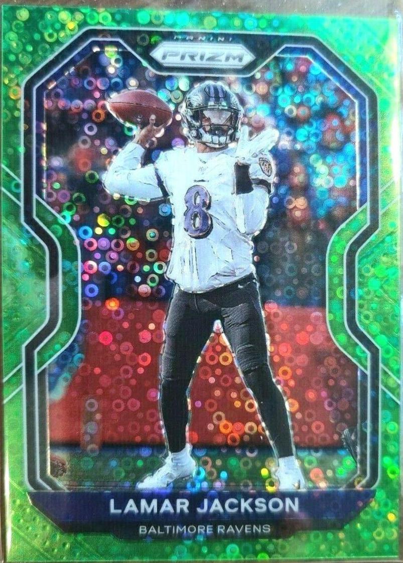 Lamar Jackson [No Huddle Neon Green] #37