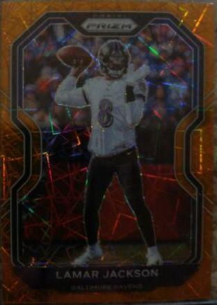 Lamar Jackson [Orange Ice] #37