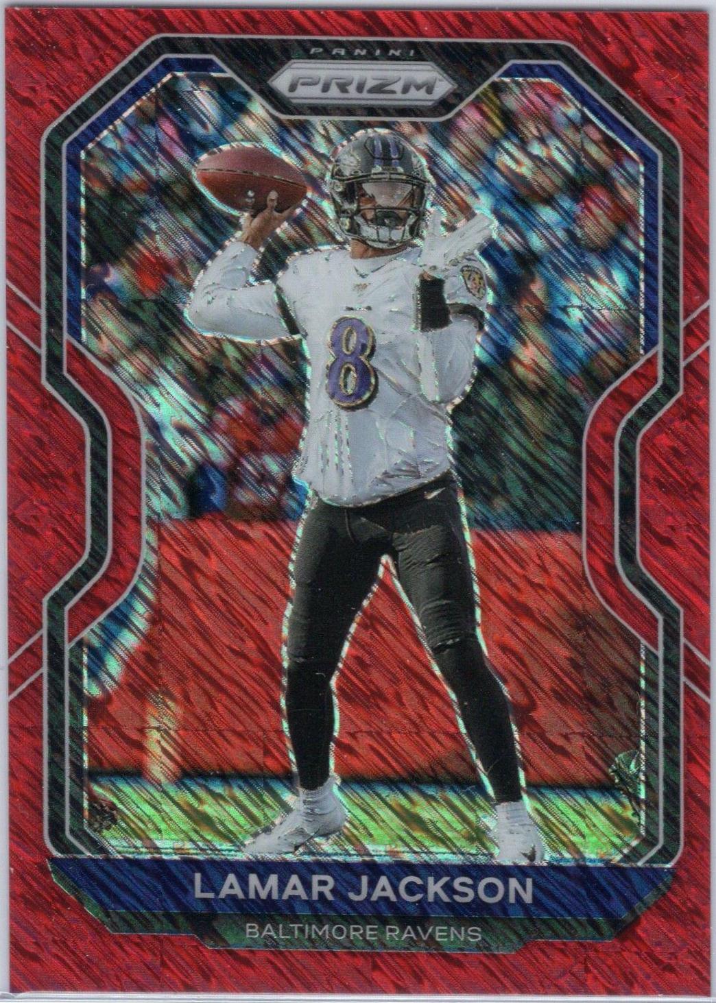 Lamar Jackson [Red Shimmer] #37