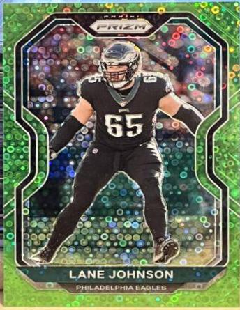 Lane Johnson [No Huddle Neon Green] #173