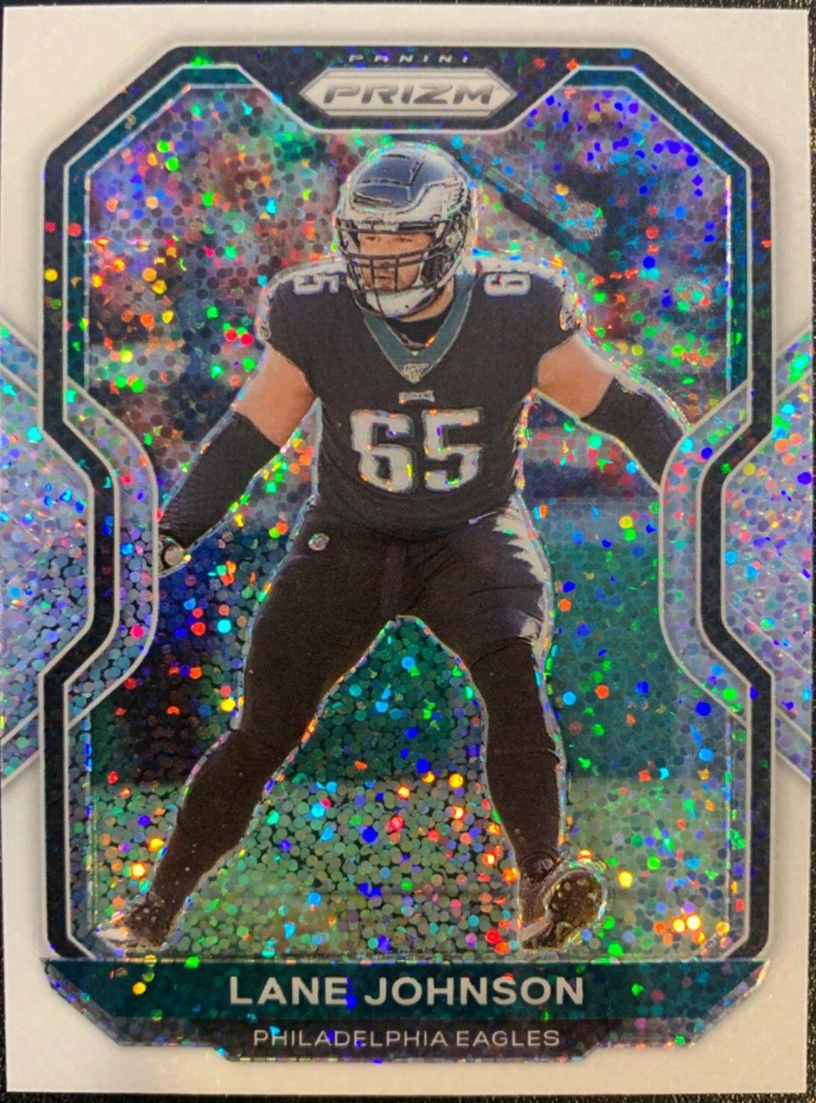 Lane Johnson [White Sparkle] #173