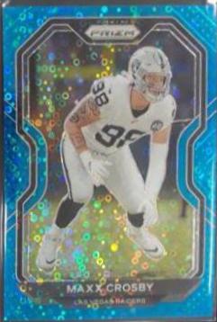Maxx Crosby [No Huddle Blue] #136