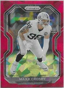 Maxx Crosby [Red Ice] #136