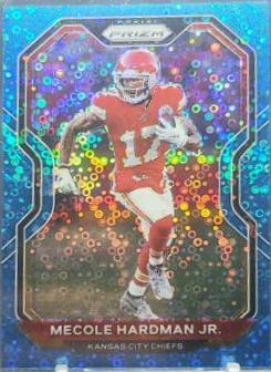 Mecole Hardman Jr. [No Huddle Blue] #123