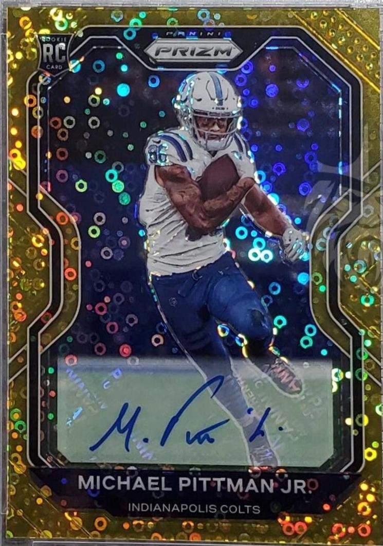 Michael Pittman Jr. [Autograph No Huddle Gold] #333