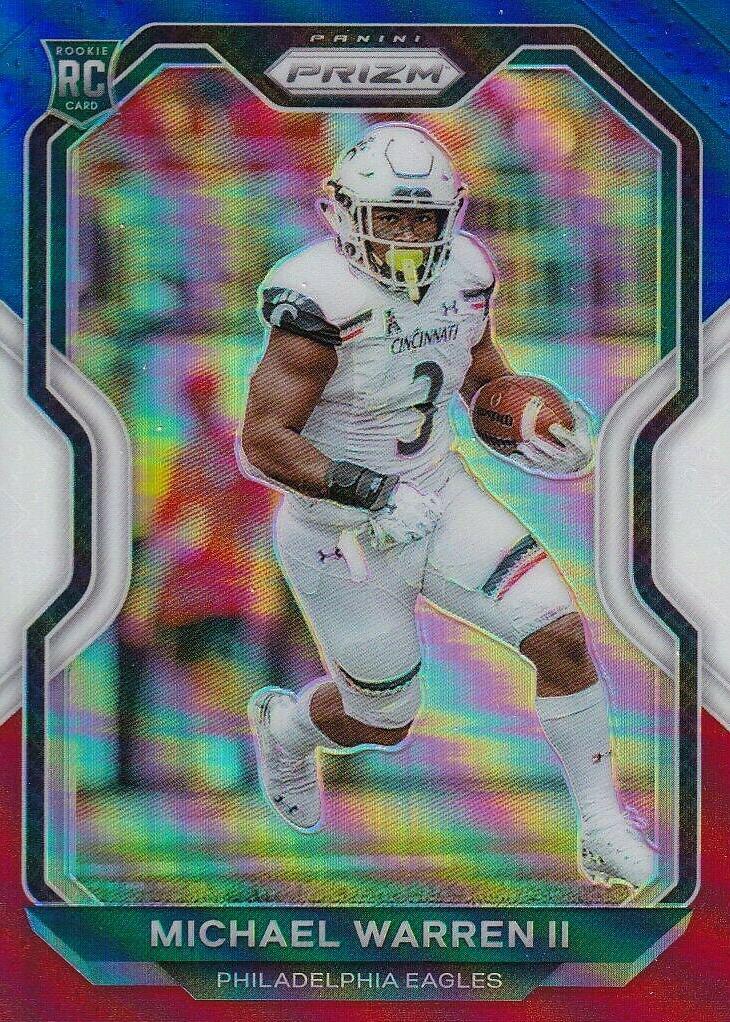Michael Warren II [Red White and Blue] #345