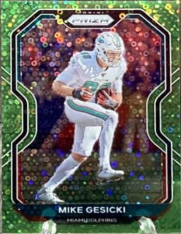 Mike Gesicki [No Huddle Neon Green] #13